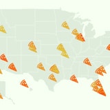 America's Best Cities For Pizza, Mapped